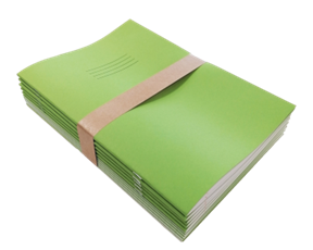 School Exercise Book Green