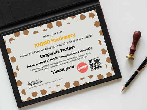 RHINO STRI Certificate
