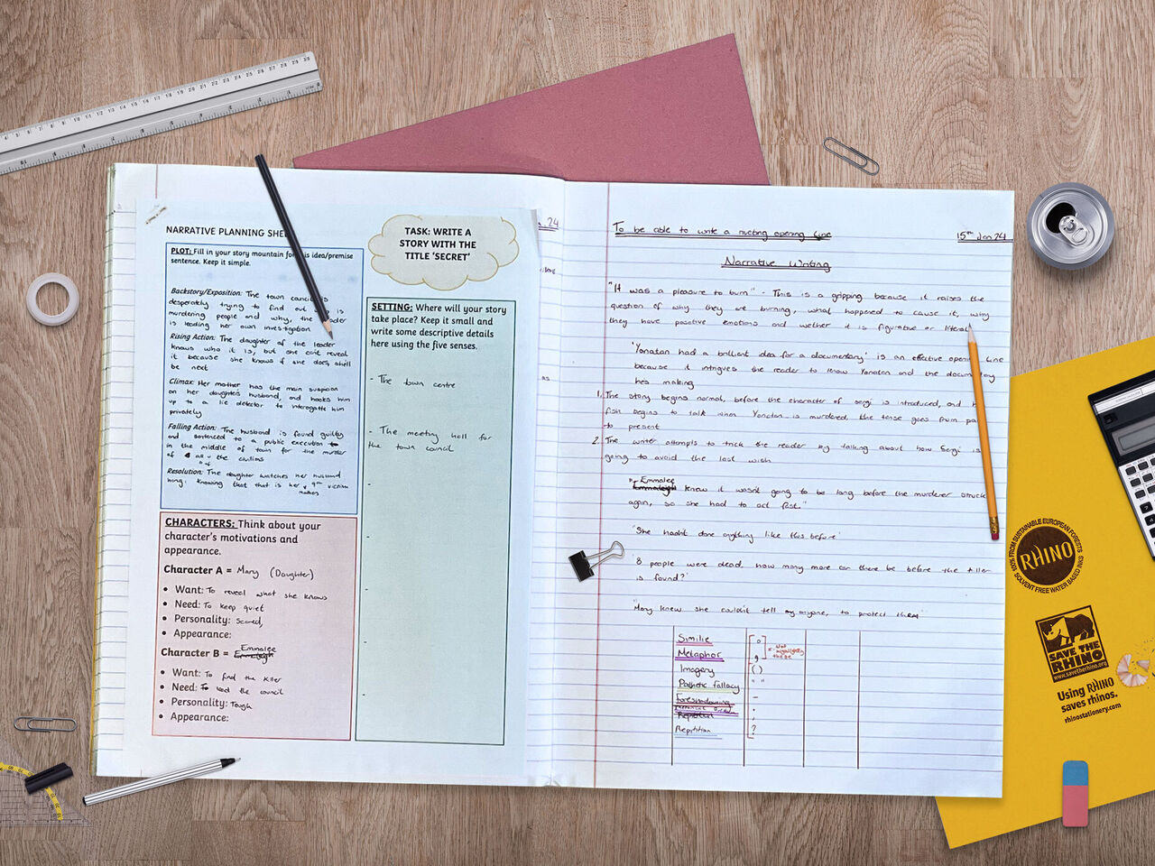 How to Use RHINO’s A4+ Exercise Books Effectively… | Victor Stationery