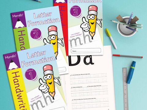Morrells lifestyle letter formation pack