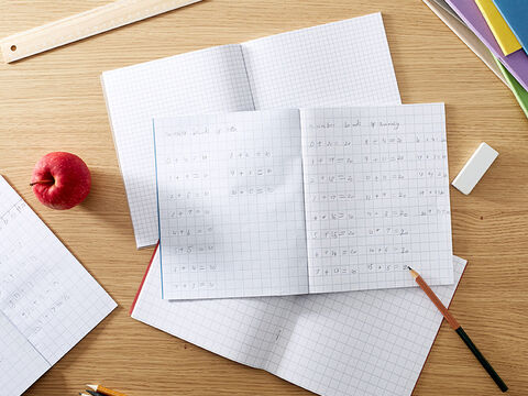 8x6 5 Exercise Book Squared Lifestyle SQ LR