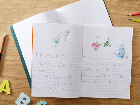 A4 Exercise Book Handwriting Lifestyle 1 SQ LR