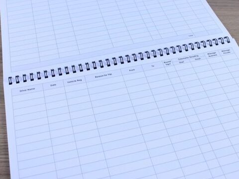 Leaf Graph Wirebound Close up