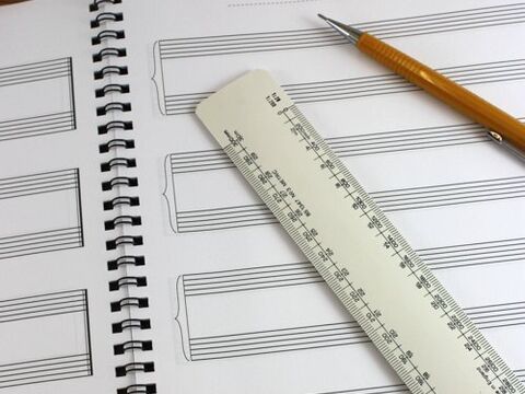 Leaf Graph music close up